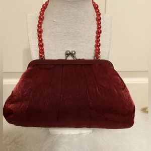 NYTLITES Red Evening Handbag | EUC